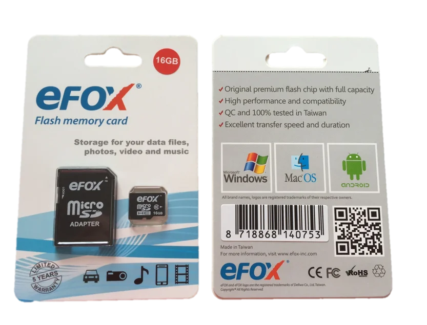 Taiwan Low Price Micro SD Memory Cards